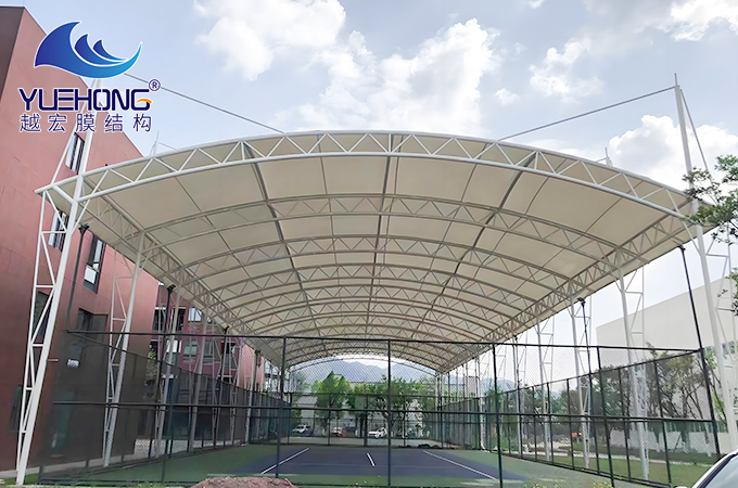 網(wǎng)球場膜結構頂棚